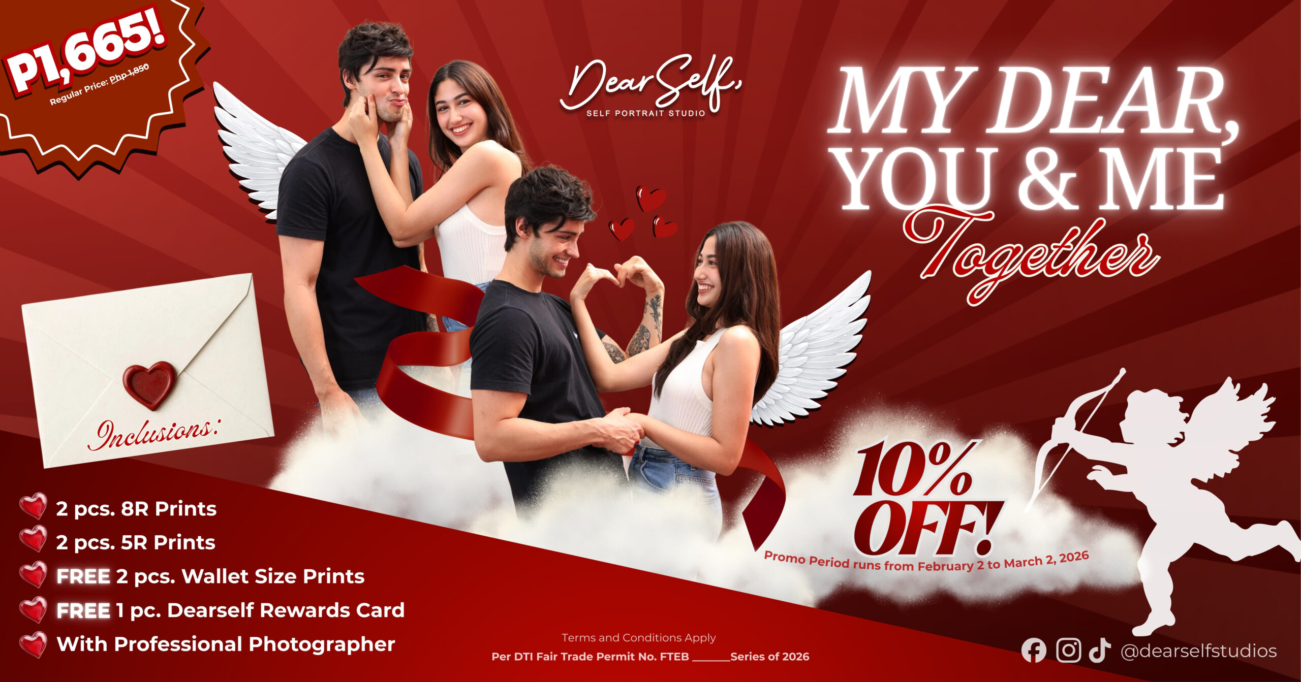 My Dear: You & Me Together, A Valentine’s In-Store & Online Exclusive Promo