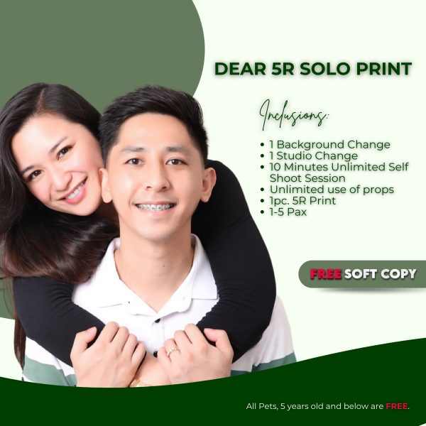 Dear 5R Solo Print – Dearself Studio